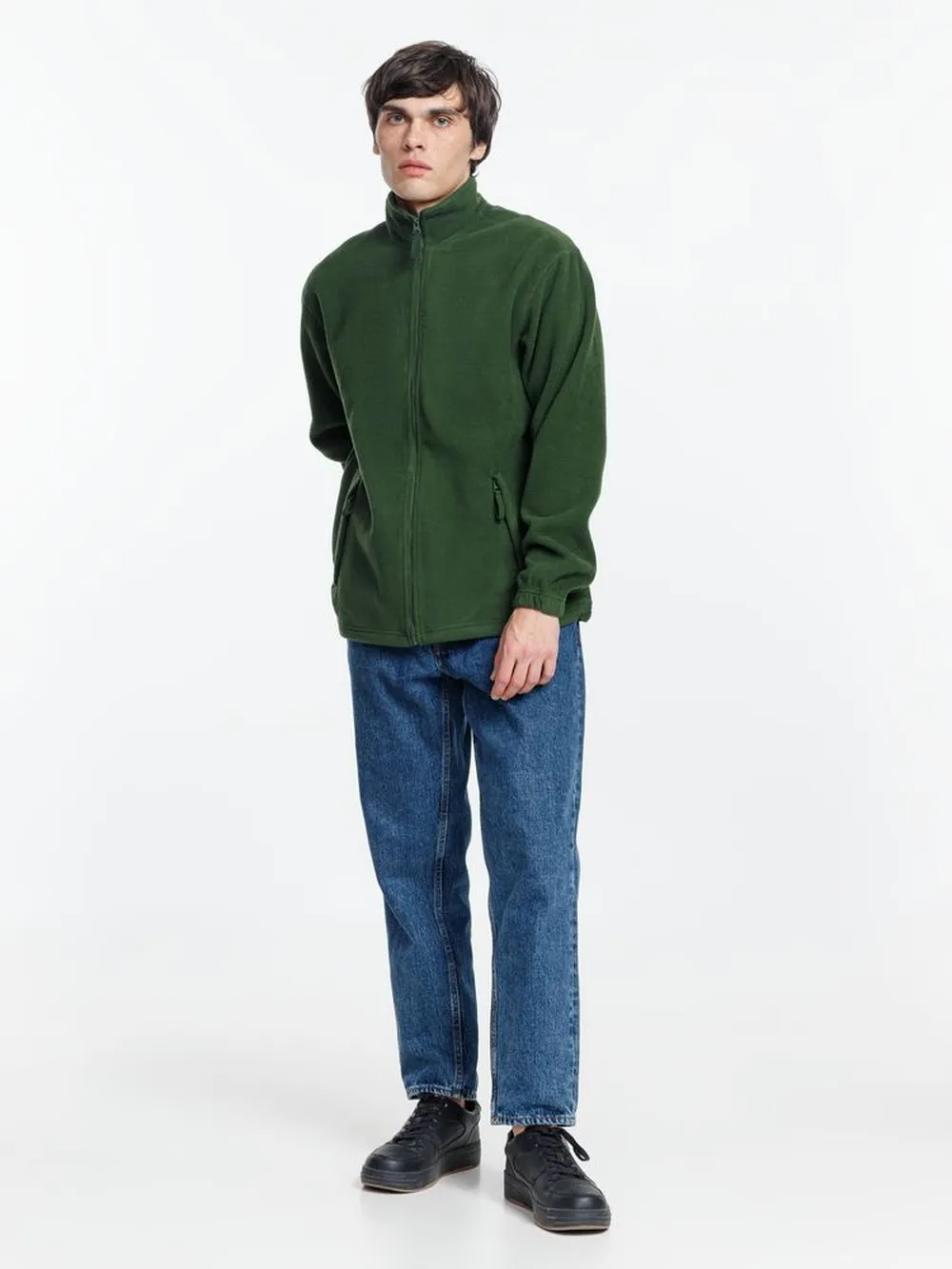 Куртка мужская North зеленая, размер XS заказать онлайн с вашим дизайном на заказ в Москве и области