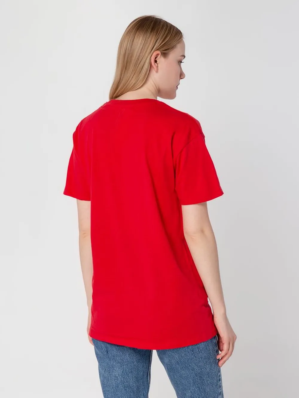 Футболка унисекс Regent 150, ярко-розовая (фуксия) заказать онлайн с вашим дизайном на заказ в Москве и области