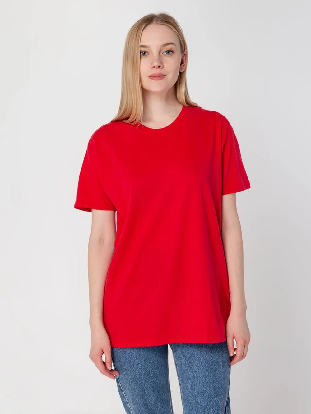 Футболка унисекс Regent 150, ярко-розовая (фуксия) заказать онлайн с вашим дизайном на заказ в Москве и области