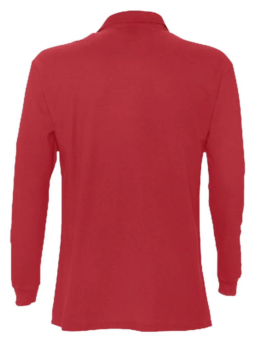 Рубашка поло мужская с длинным рукавом Star 170 красная, размер S заказать онлайн с вашим дизайном на заказ в Москве и области