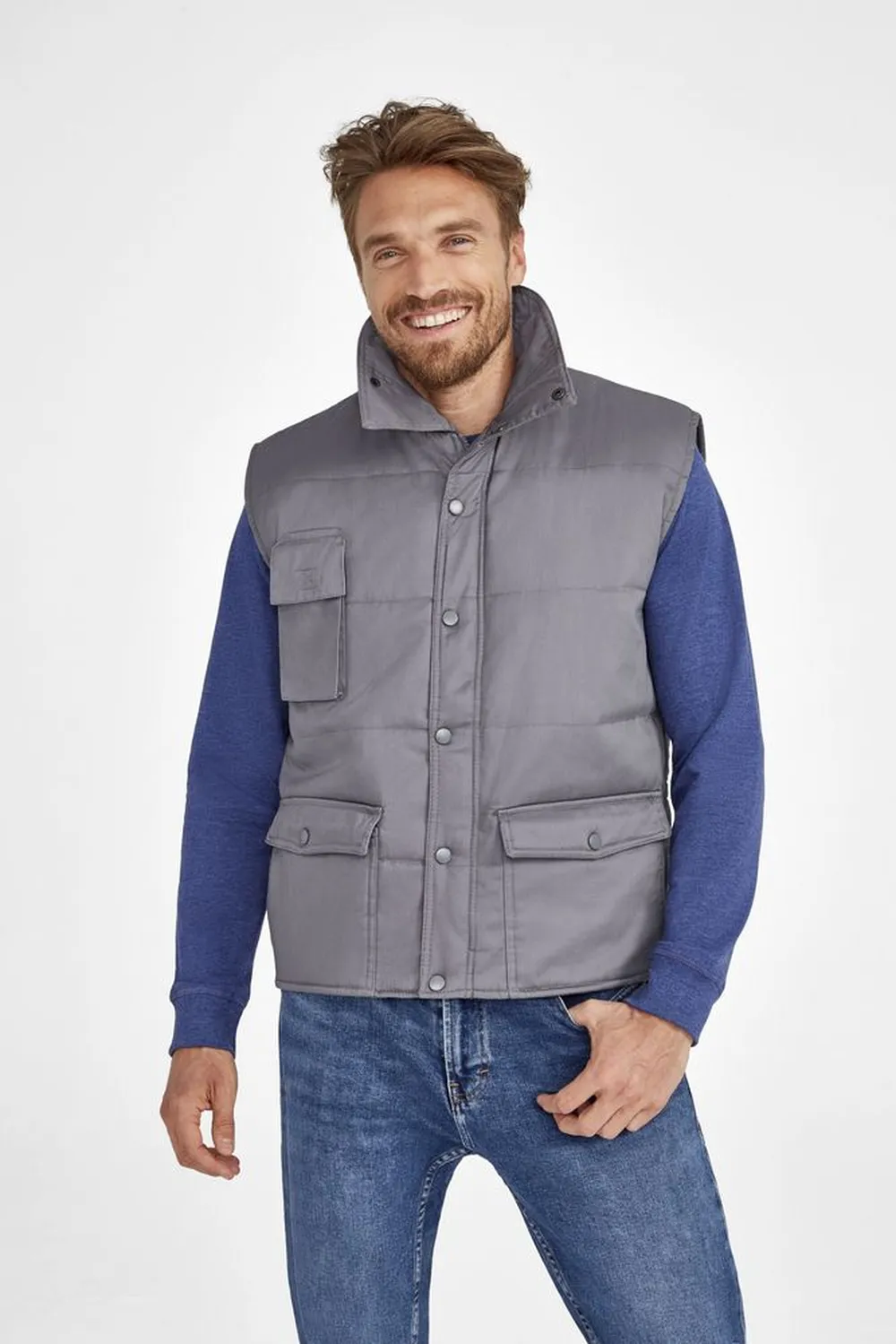 Жилет Equinox Pro, темно-синий, размер XXL заказать онлайн с вашим дизайном на заказ в Москве и области