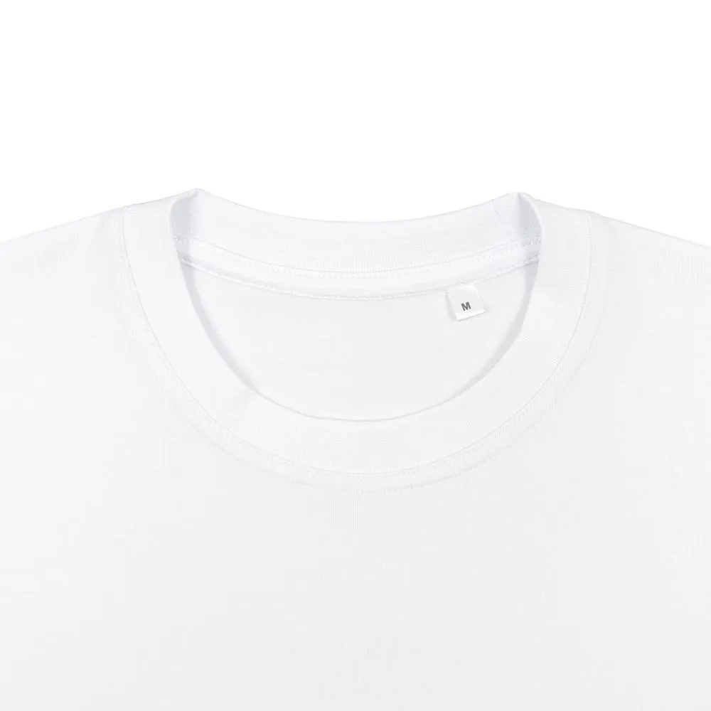Футболка мужская T-bolka Stretch, белая, размер 3XL заказать онлайн с вашим дизайном на заказ в Москве и области