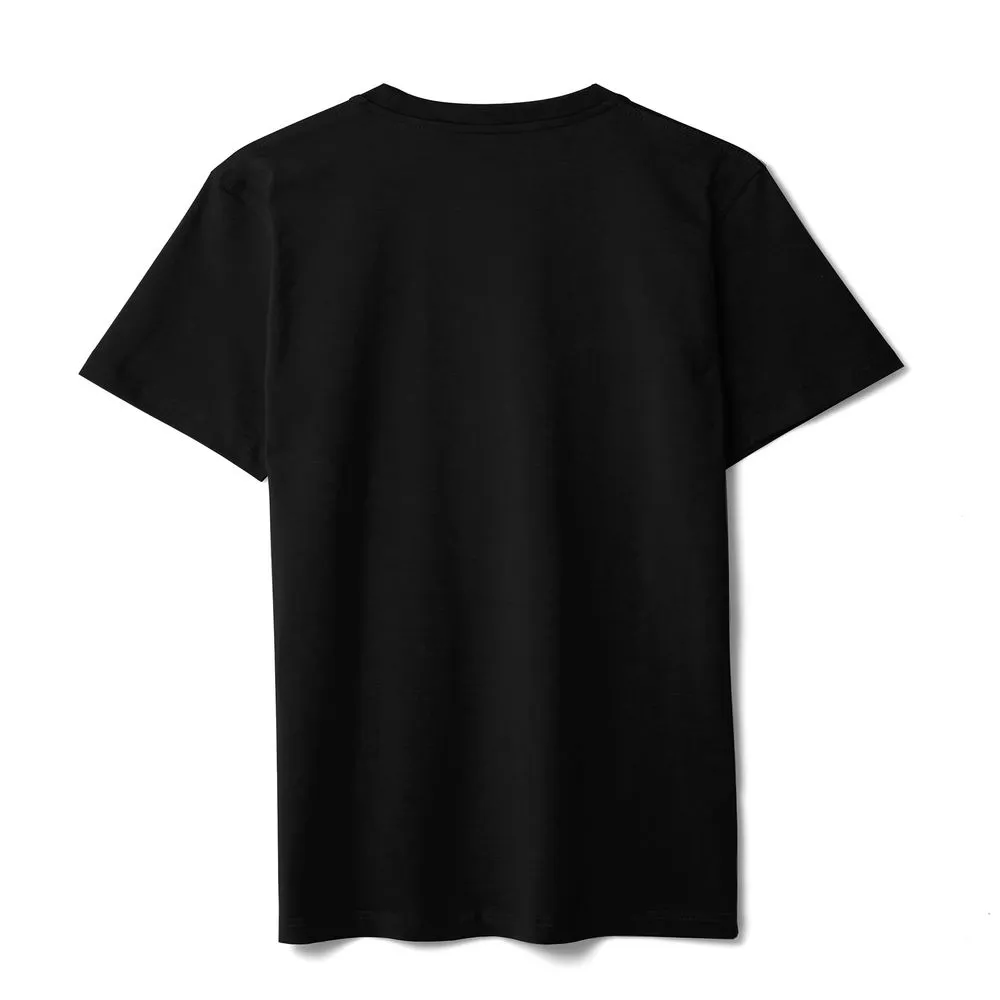 Футболка мужская T-bolka Stretch, черная, размер XXL заказать онлайн с вашим дизайном на заказ в Москве и области
