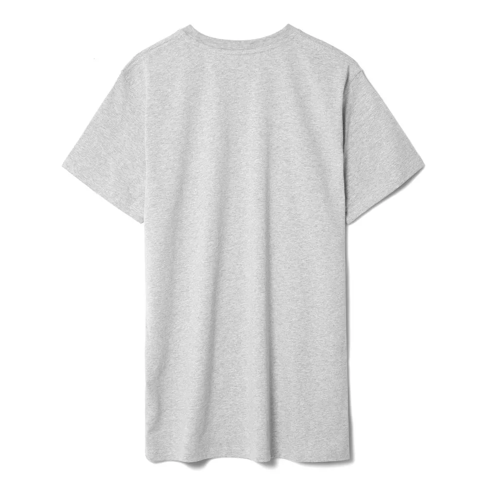 Футболка мужская T-bolka Stretch, серый меланж, размер XXL заказать онлайн с вашим дизайном на заказ в Москве и области