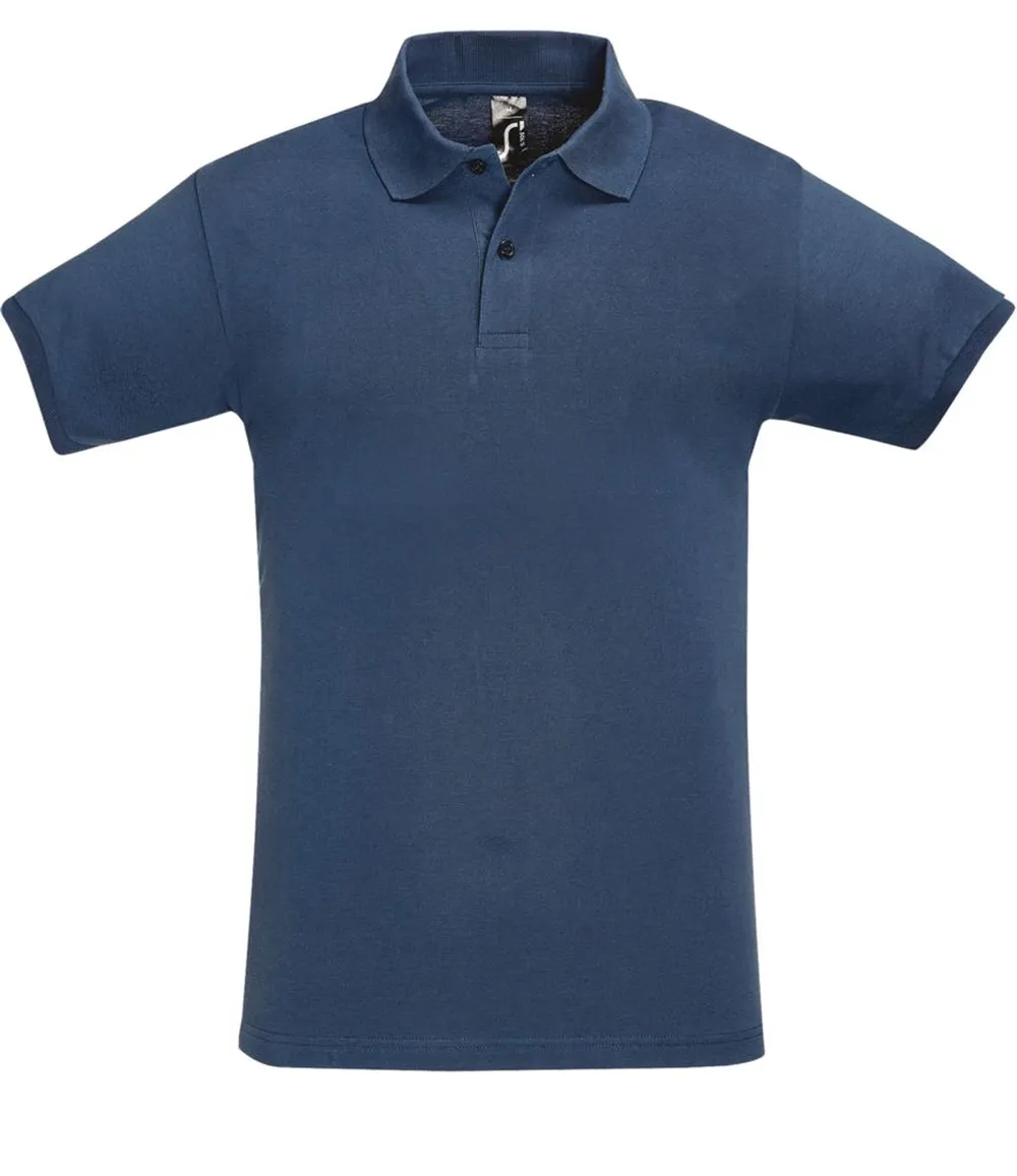 Рубашка поло мужская Perfect Men синий джинс, размер XL заказать онлайн с вашим дизайном на заказ в Москве и области