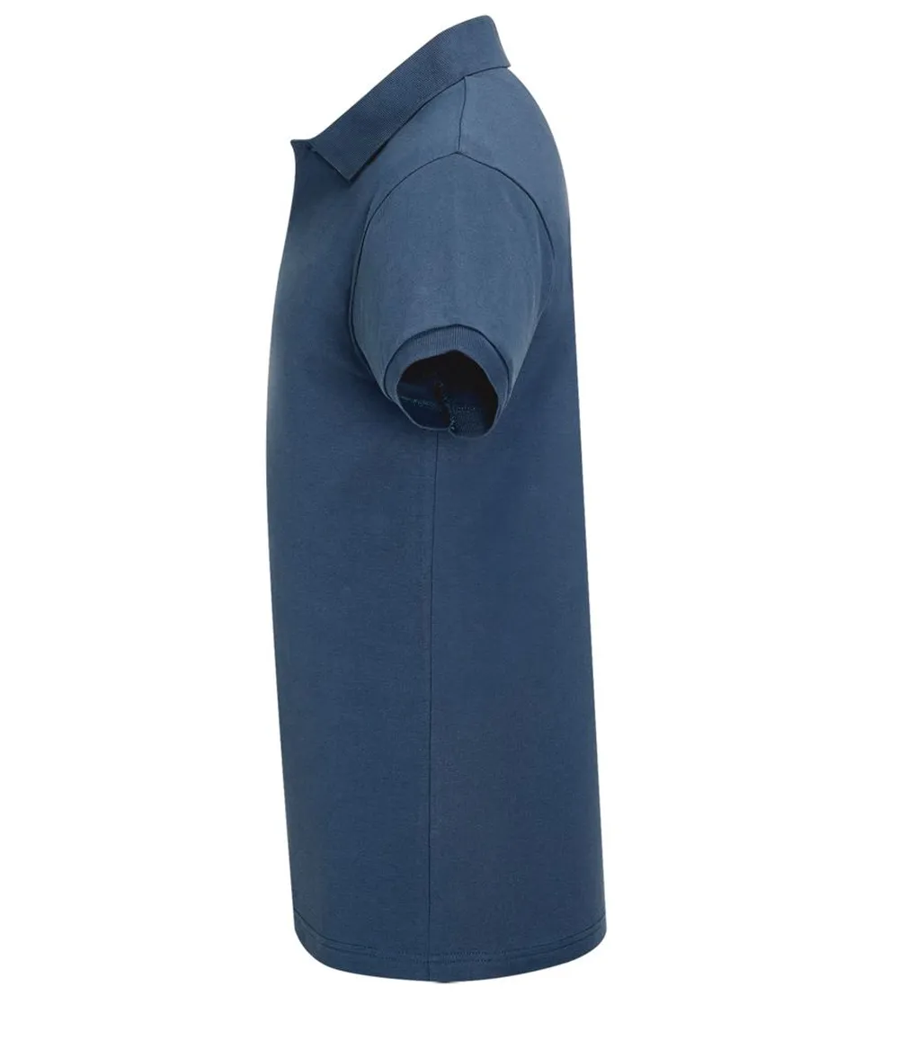 Рубашка поло мужская Perfect Men синий джинс, размер XL заказать онлайн с вашим дизайном на заказ в Москве и области