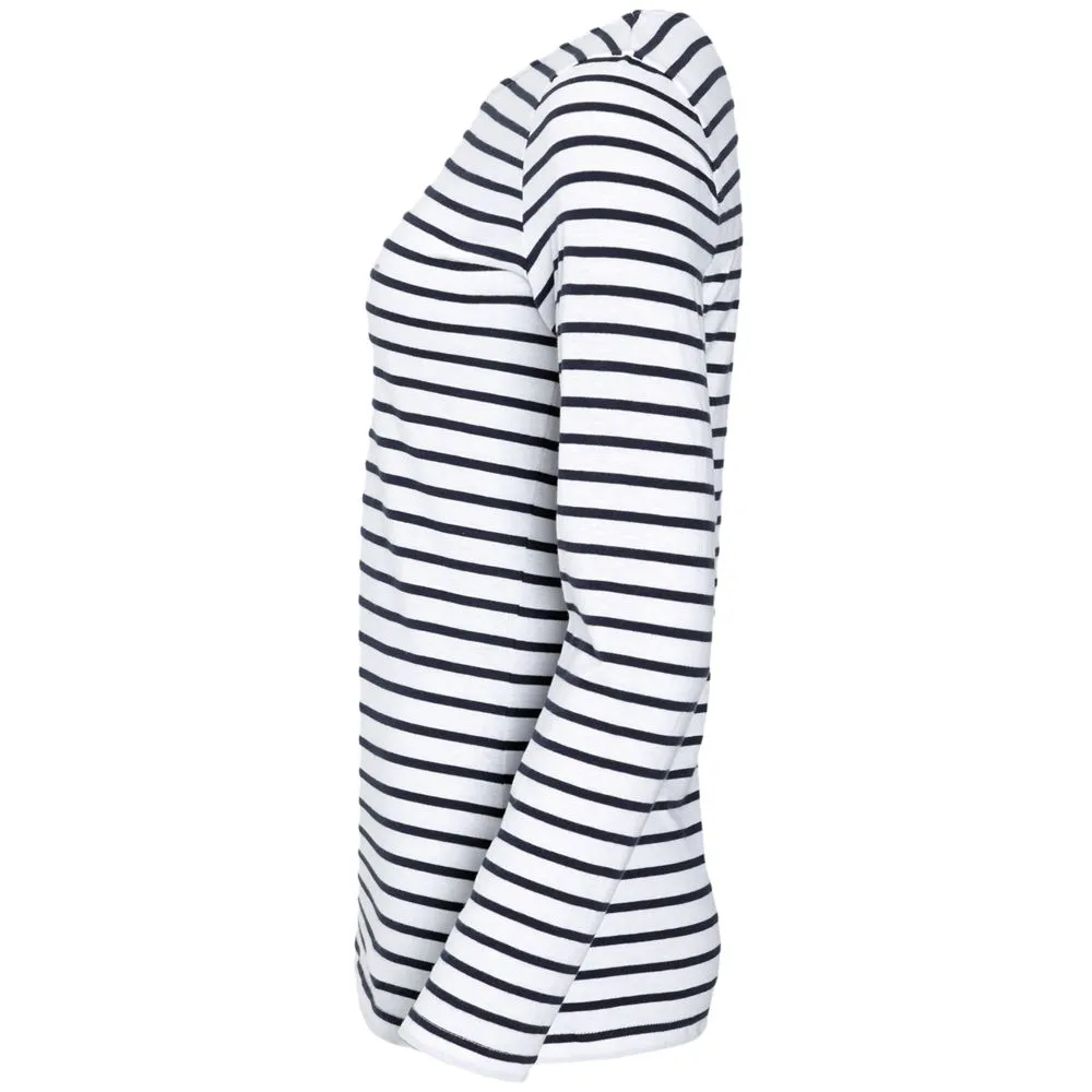 Футболка женская Marine Women, белый/темно-синий, размер XL заказать онлайн с вашим дизайном на заказ в Москве и области