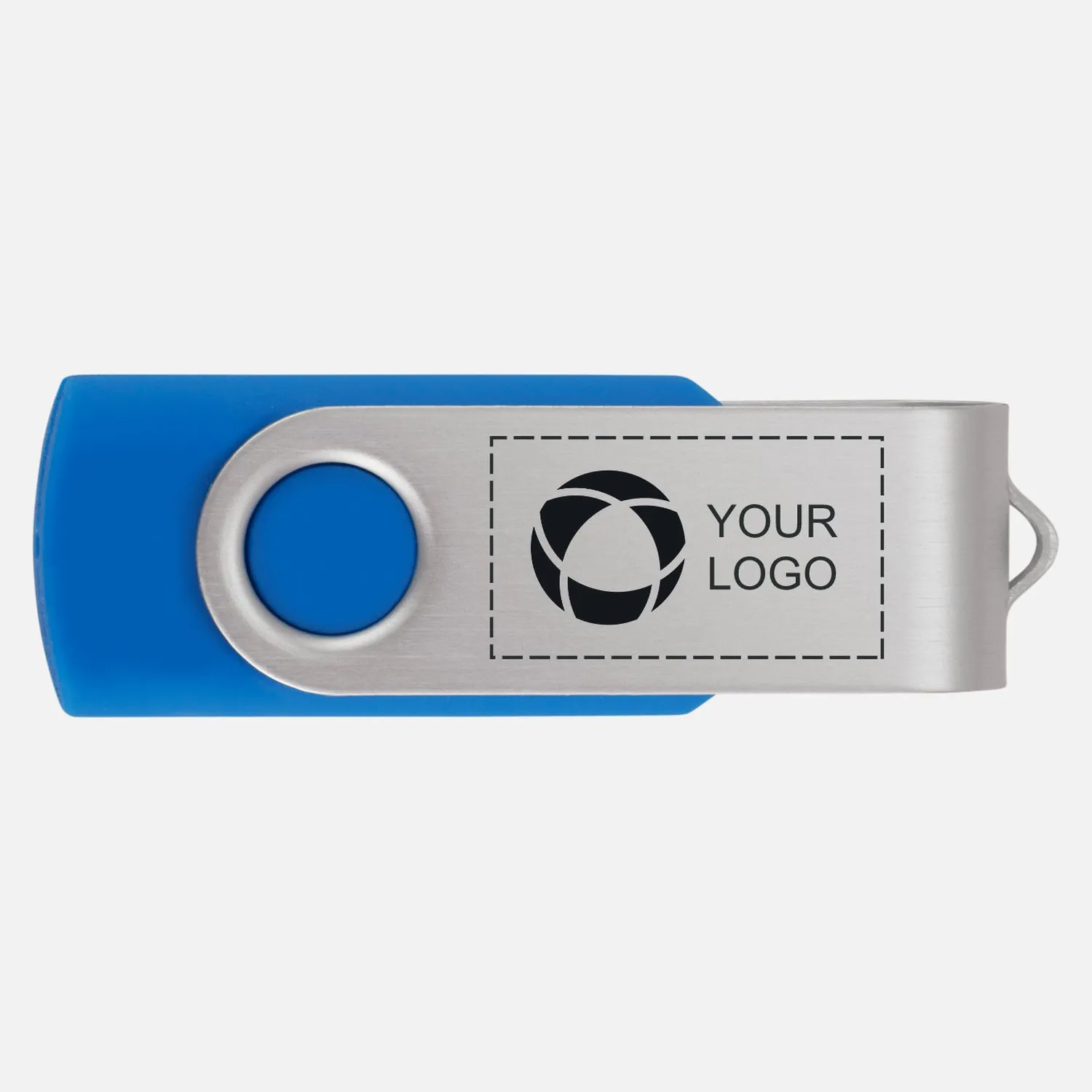 Поворотная USB флешка 4/8 ГБ заказать онлайн с вашим дизайном на заказ в Москве и области