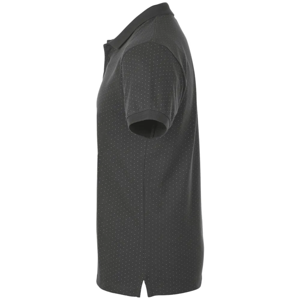 Рубашка поло мужская Brandy Men, темно-серая с белым, размер S заказать онлайн с вашим дизайном на заказ в Москве и области