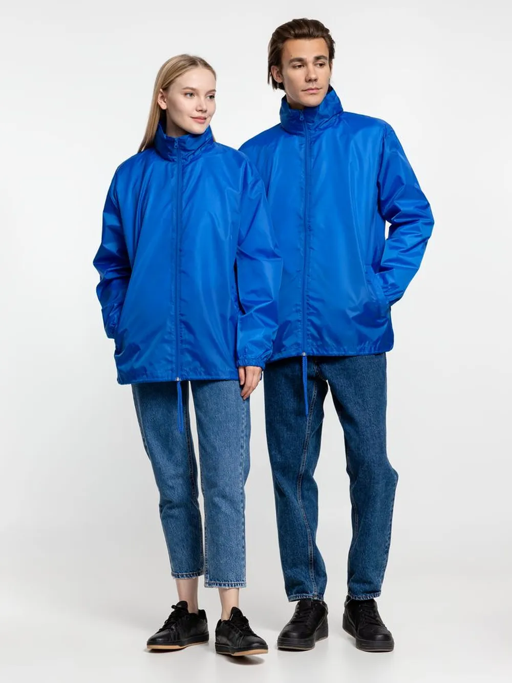 Ветровка унисекс Shift ярко-синяя, размер S заказать онлайн с вашим дизайном на заказ в Москве и области