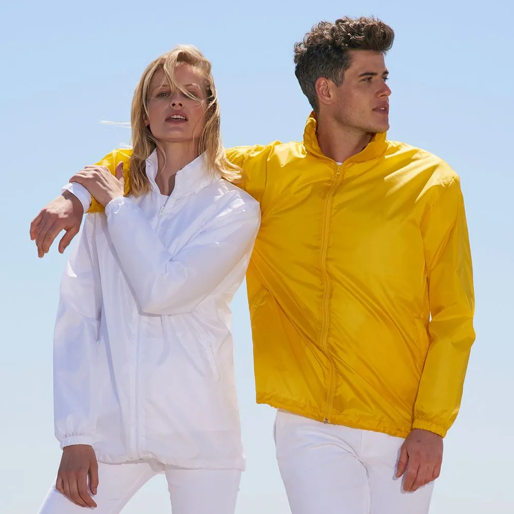 Ветровка унисекс Shift, белая заказать онлайн с вашим дизайном на заказ в Москве и области