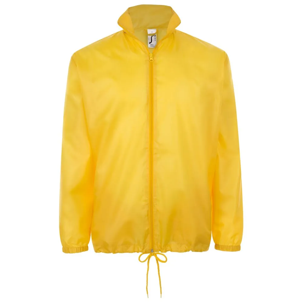 Ветровка унисекс Shift, желтая заказать онлайн с вашим дизайном на заказ в Москве и области