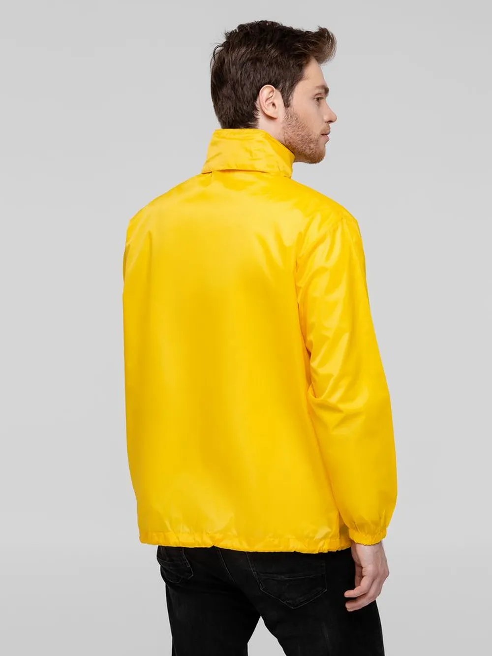 Ветровка унисекс Shift желтая, размер M заказать онлайн с вашим дизайном на заказ в Москве и области