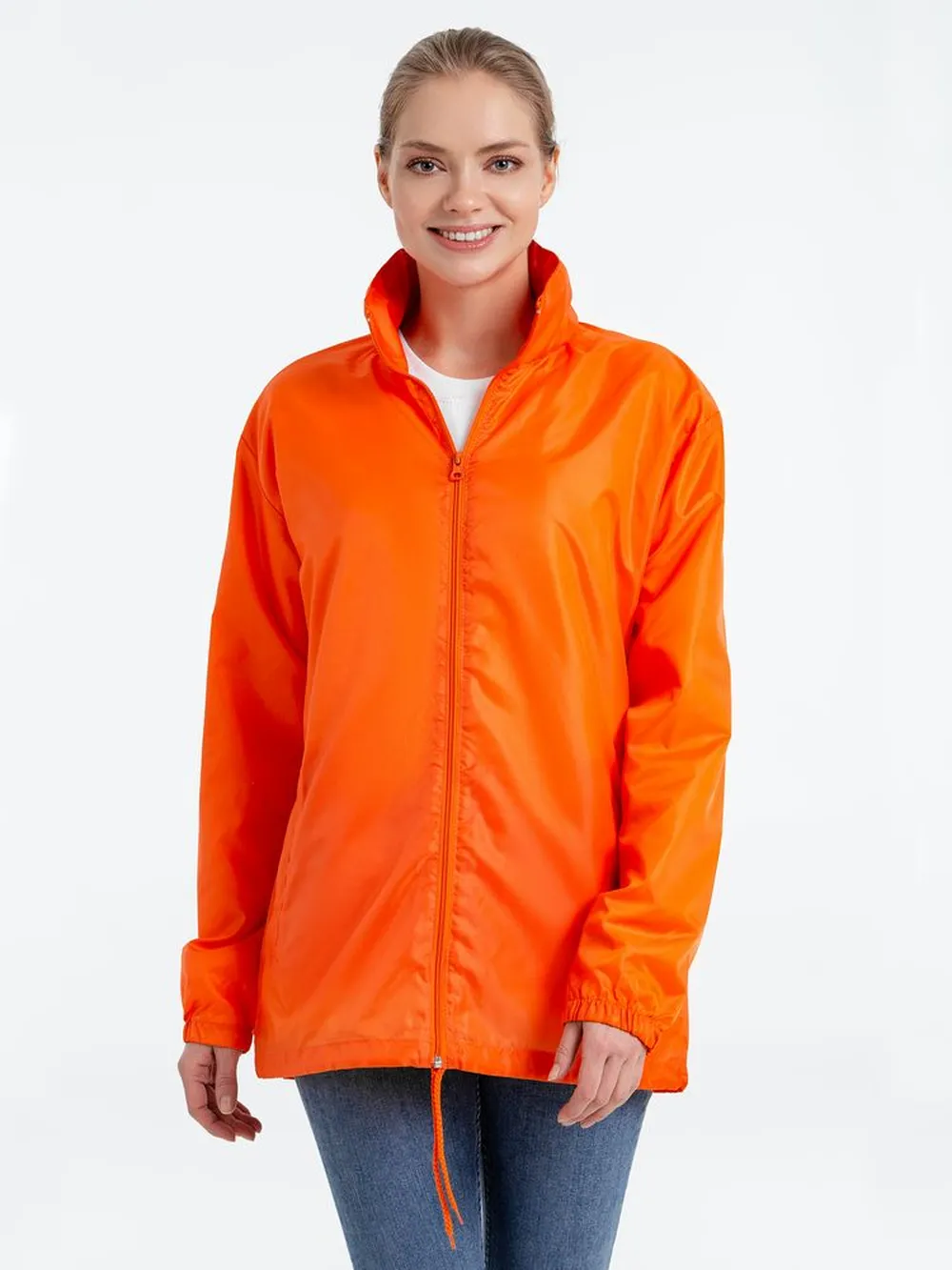 Ветровка унисекс Shift оранжевая, размер XL заказать онлайн с вашим дизайном на заказ в Москве и области