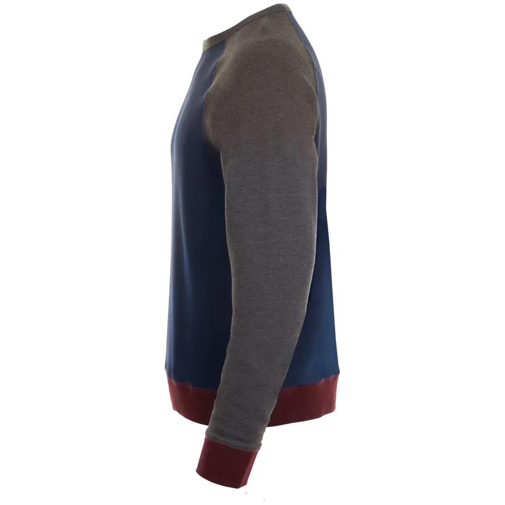 Толстовка унисекс Sandro темно-синий/черный меланж, размер XXL заказать онлайн с вашим дизайном на заказ в Москве и области