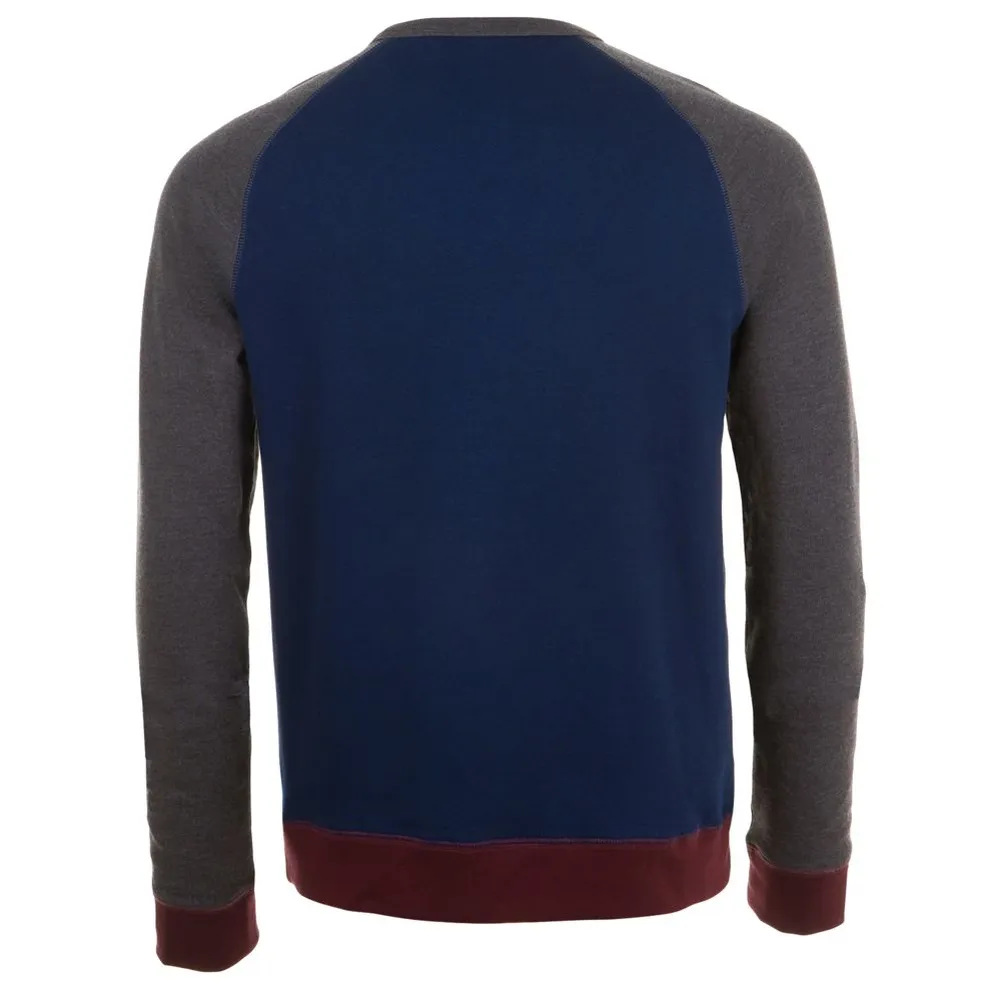 Толстовка унисекс Sandro темно-синий/черный меланж, размер XXL заказать онлайн с вашим дизайном на заказ в Москве и области