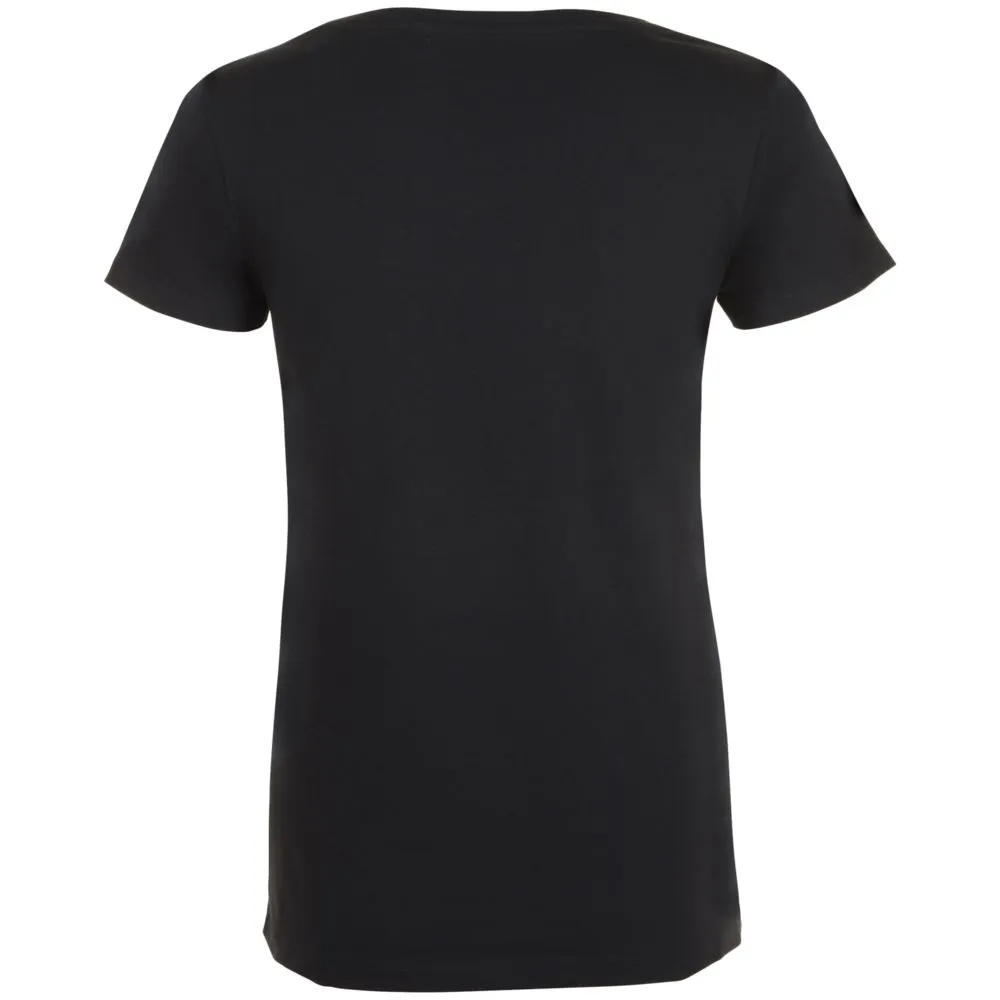 Футболка женская Mia черная, размер S заказать онлайн с вашим дизайном на заказ в Москве и области