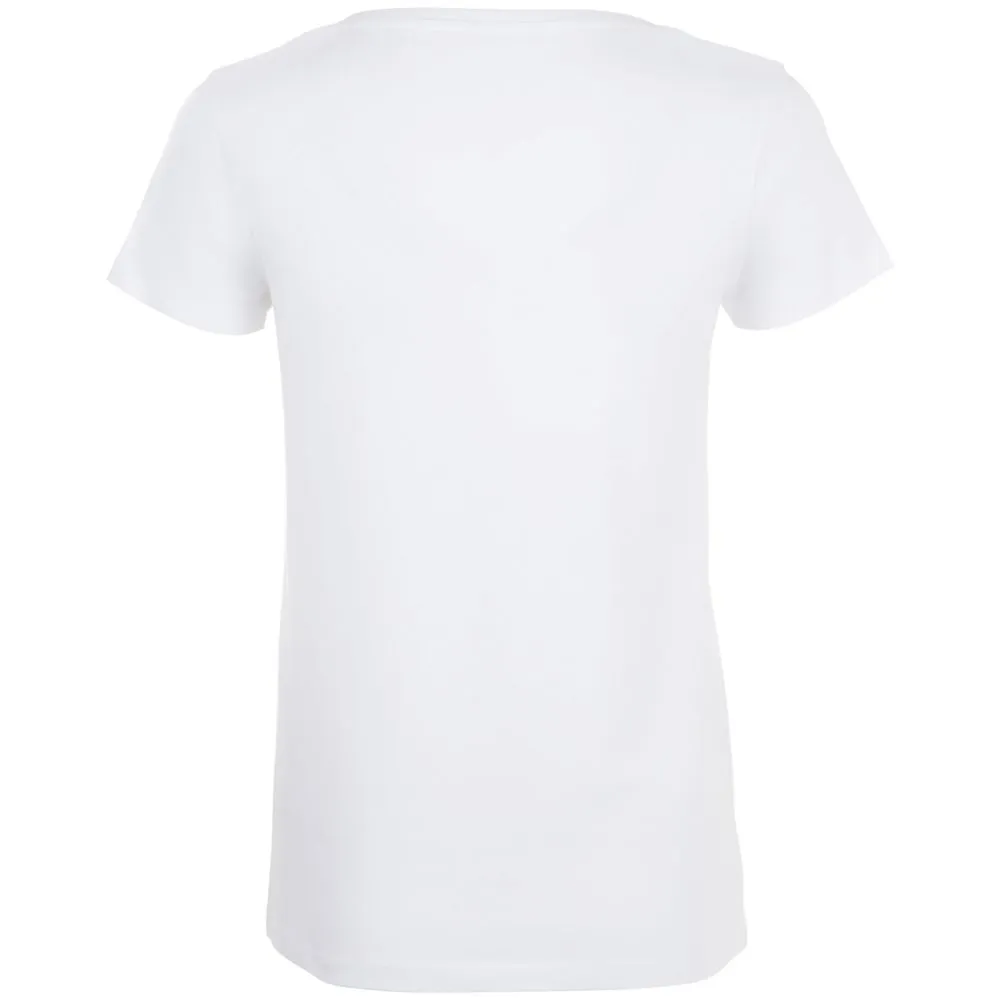 Футболка женская Mia белая, размер S заказать онлайн с вашим дизайном на заказ в Москве и области