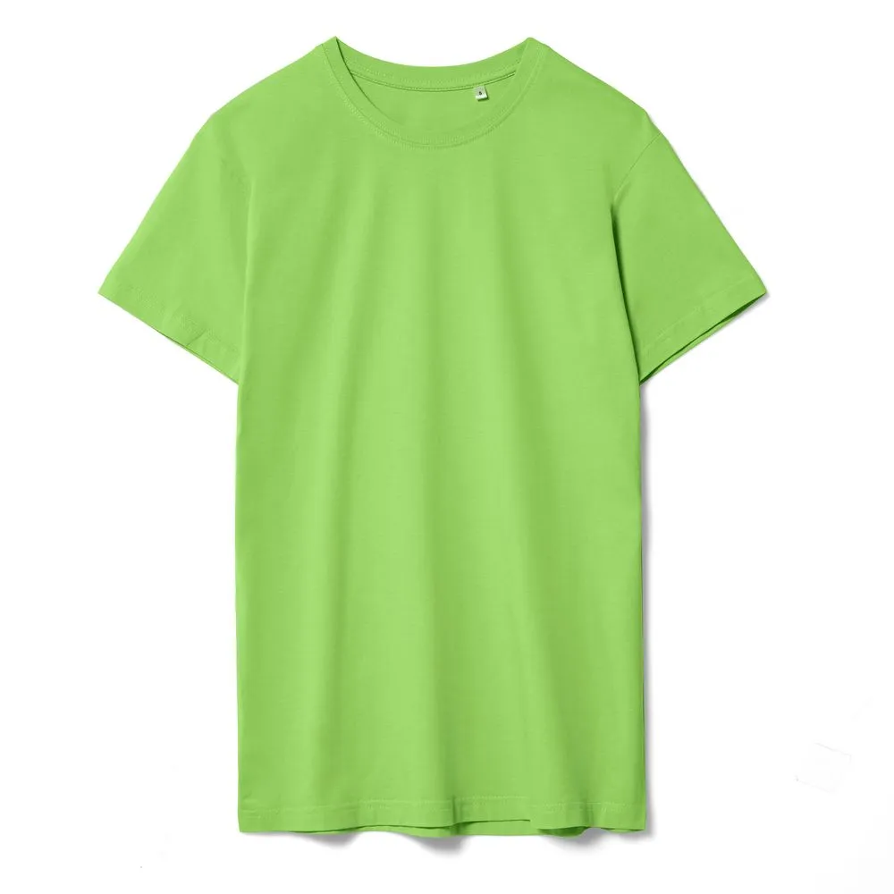 Футболка унисекс T-bolka 160, зеленое яблоко, размер L заказать онлайн с вашим дизайном на заказ в Москве и области