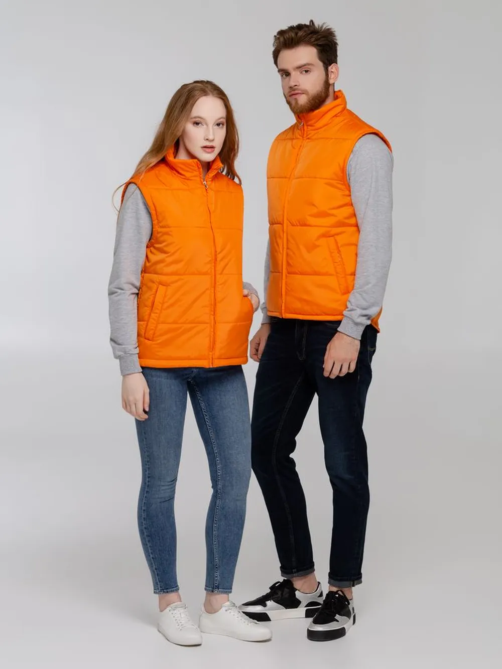 Жилет Kama оранжевый, размер XL заказать онлайн с вашим дизайном на заказ в Москве и области