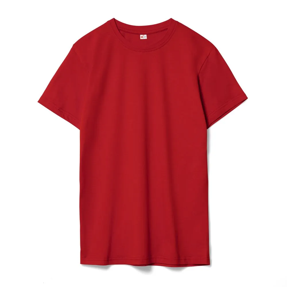 Футболка темно-красная «T-Bolka 160», размер 4XL заказать онлайн с вашим дизайном на заказ в Москве и области