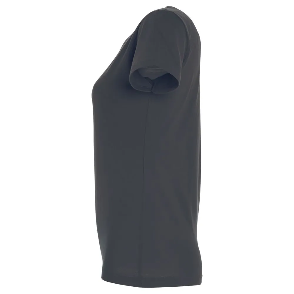 Футболка женская Imperial women 190, темно-серая (графит), размер L заказать онлайн с вашим дизайном на заказ в Москве и области