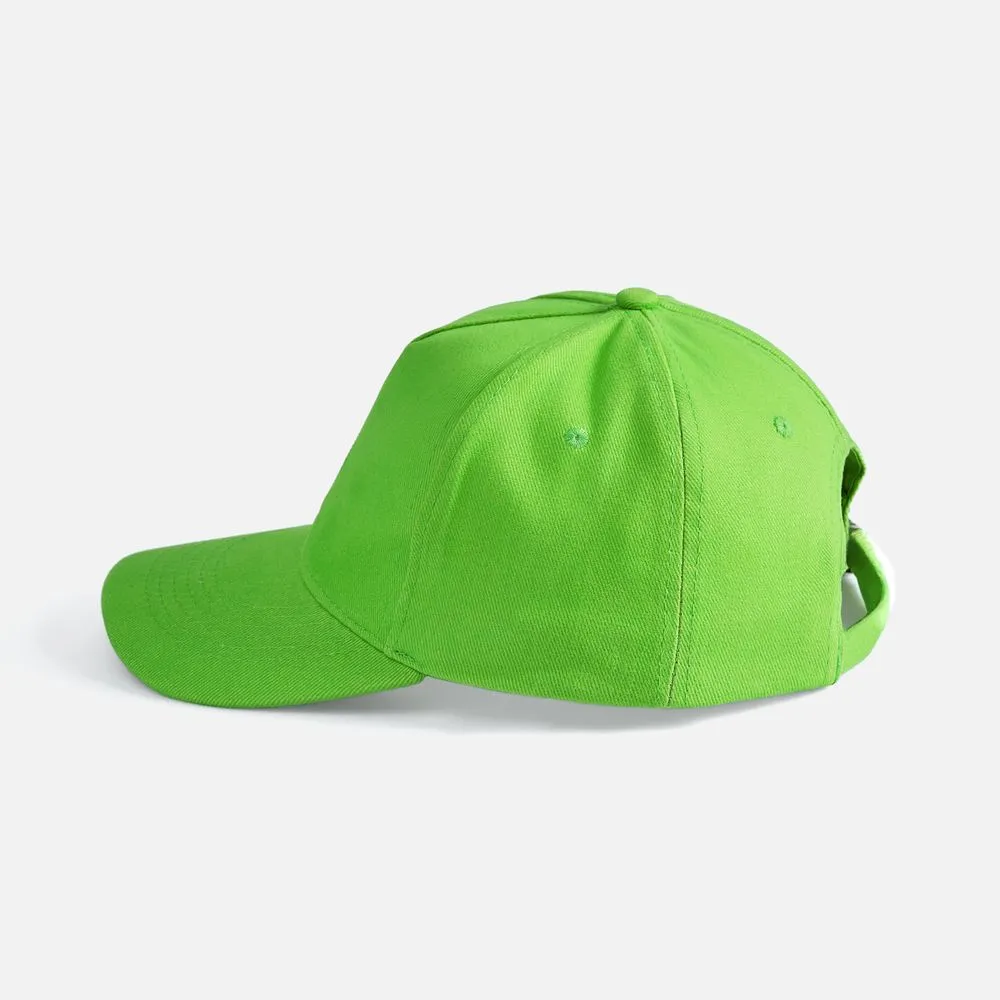 Бейсболка Long Beach, зеленое яблоко заказать онлайн с вашим дизайном на заказ в Москве и области