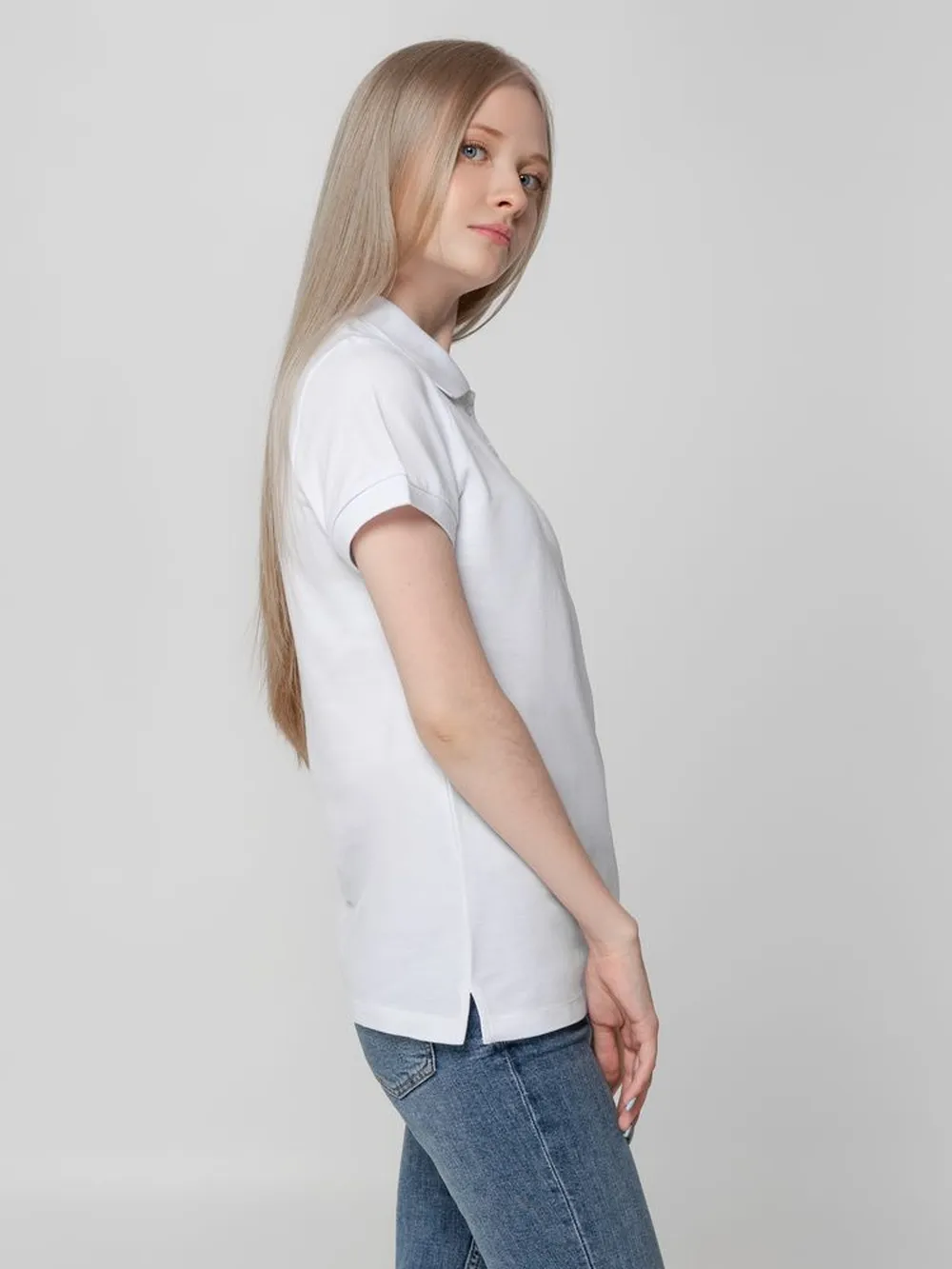 Рубашка поло женская Virma lady, белая, размер 3XL заказать онлайн с вашим дизайном на заказ в Москве и области