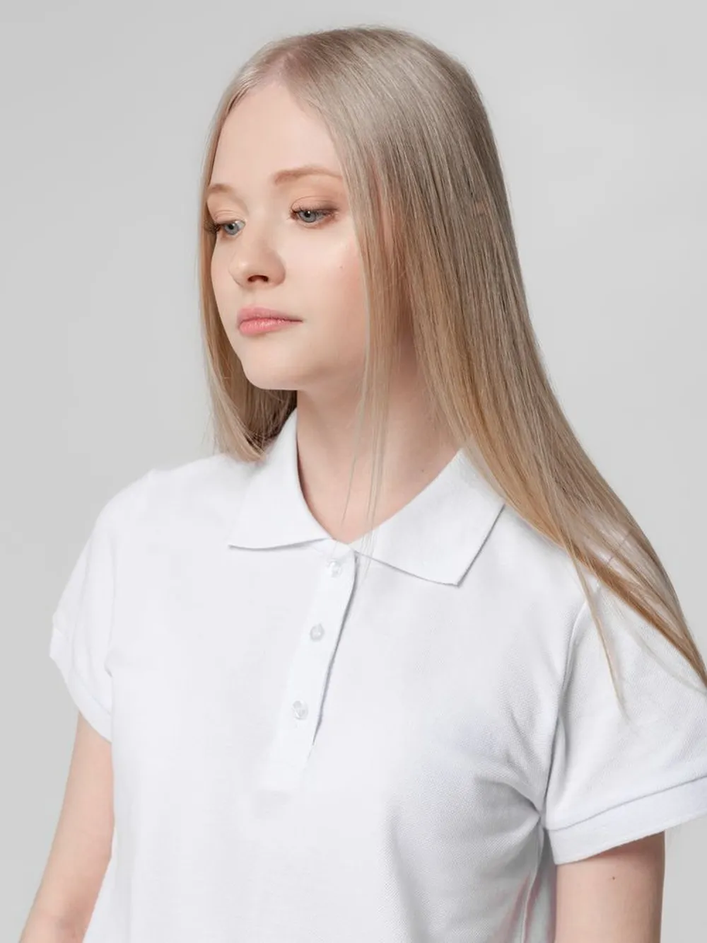 Рубашка поло женская Virma lady, белая, размер 3XL заказать онлайн с вашим дизайном на заказ в Москве и области
