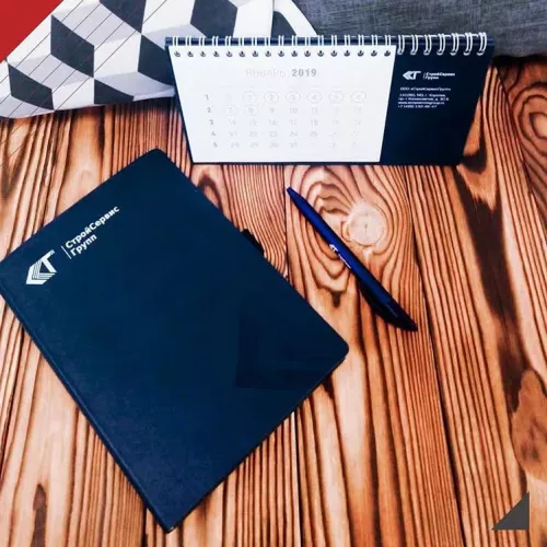 Календари, ежедневники и ручки с логотипом для ССГ, г. Королёв и для вас на заказ в Москве, области, да где угодно!