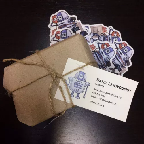 Плоттерные наклейки для DataMonsters и для вас на заказ в Москве, области, да где угодно!