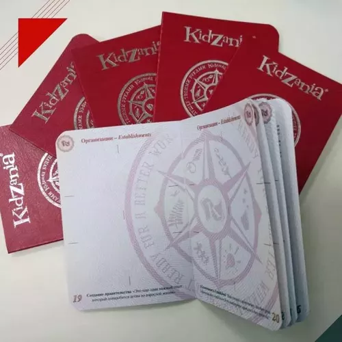 Паспорта для Кидзании, г. Москва и для вас на заказ в Москве, области, да где угодно!