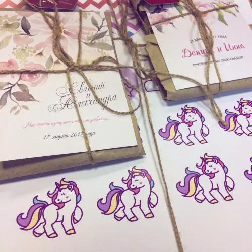 Печать свадебных приглашений г. Королёв и для вас на заказ в Москве, области, да где угодно!