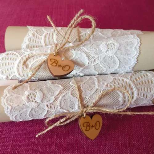 Дизайнерский приглашения на свадьбу из крафт-бумаги, г. Королёв и для вас на заказ в Москве, области, да где угодно!