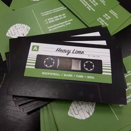 Супер визитки в виде кассеты и для вас на заказ в Москве, области, да где угодно!