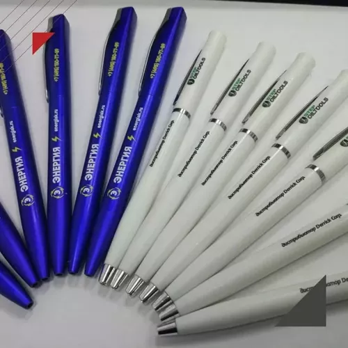 Ручки с логотипом и для вас на заказ в Москве, области, да где угодно!