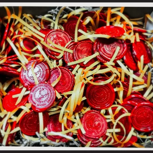 Сургучный оттиски для KidZania, г. Москва и для вас на заказ в Москве, области, да где угодно!