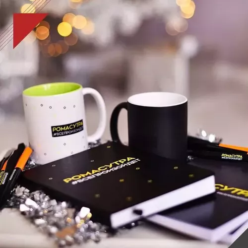 Блокноты, кружки и ручки для видеоблоггера и для вас на заказ в Москве, области, да где угодно!