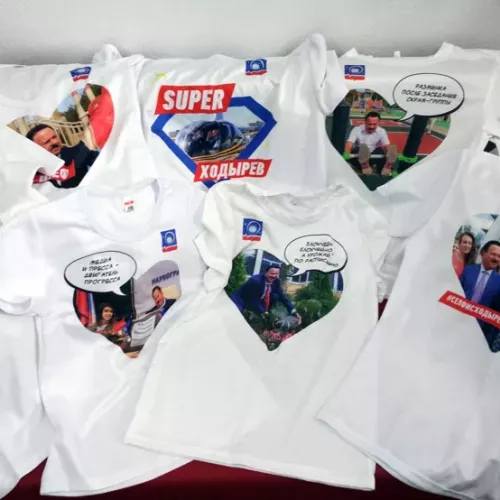 Футболки для медиа отдела Администрации г. Королёв и для вас на заказ в Москве, области, да где угодно!