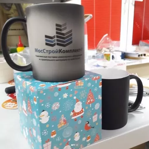 Кружки хамелеоны для Мосстройкомплект-1, г. Москва и для вас на заказ в Москве, области, да где угодно!