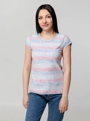 Футболка женская Rayet Lady двусторонняя, красная с синим заказать онлайн со своим дизайном в РПК КБ с доставкой и скидками