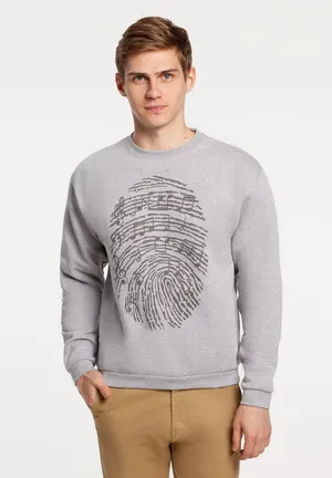 Заказать Толстовка «Код вселенной», серый меланж, размер S с доставкой и скидками