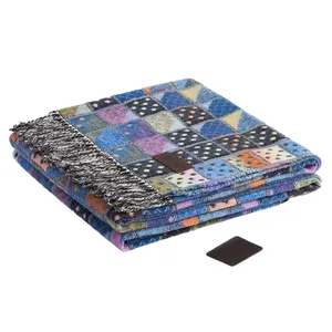 Плед Illinois, синий заказать онлайн со своим дизайном в РПК КБ с доставкой и скидками