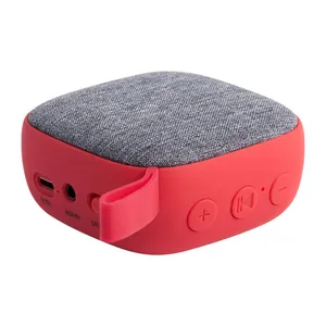 Беспроводная колонка Chubby, красная заказать онлайн со своим дизайном в РПК КБ с доставкой и скидками