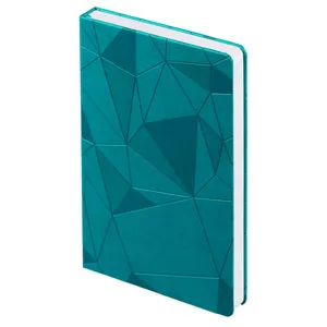Ежедневник Gems, недатированный, бирюзовый заказать онлайн со своим дизайном в РПК КБ с доставкой и скидками