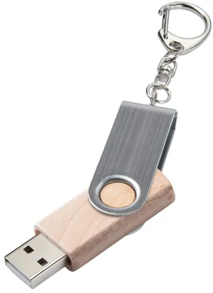 Флешка Twist Wood, светлое дерево, 16 Гб заказать онлайн со своим дизайном в РПК КБ с доставкой и скидками