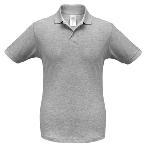 Рубашка поло Safran серый меланж заказать онлайн со своим дизайном в РПК КБ с доставкой и скидками