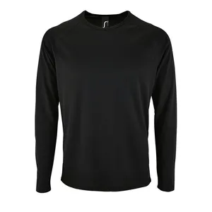 Заказать Футболка с длинным рукавом Sporty LSL Men черная, размер S с доставкой и скидками