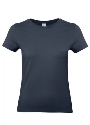 Заказать Футболка E190 женская темно-синяя, размер XS с доставкой и скидками