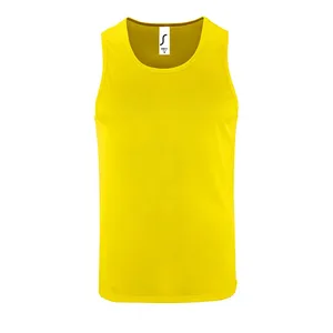 Майка мужская Sporty TT Men, желтый неон заказать онлайн со своим дизайном в РПК КБ с доставкой и скидками